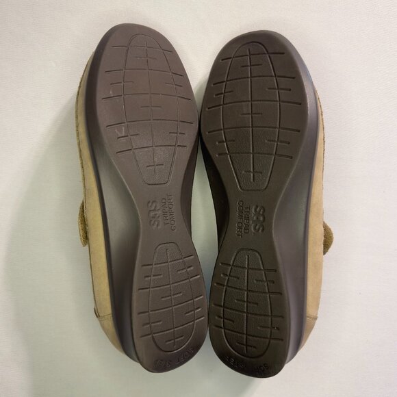 SAS Roamer - Women's Slip-on Loafer Velcro Comfort Walking Shoe, Size 8M Sage - Picture 6 of 8